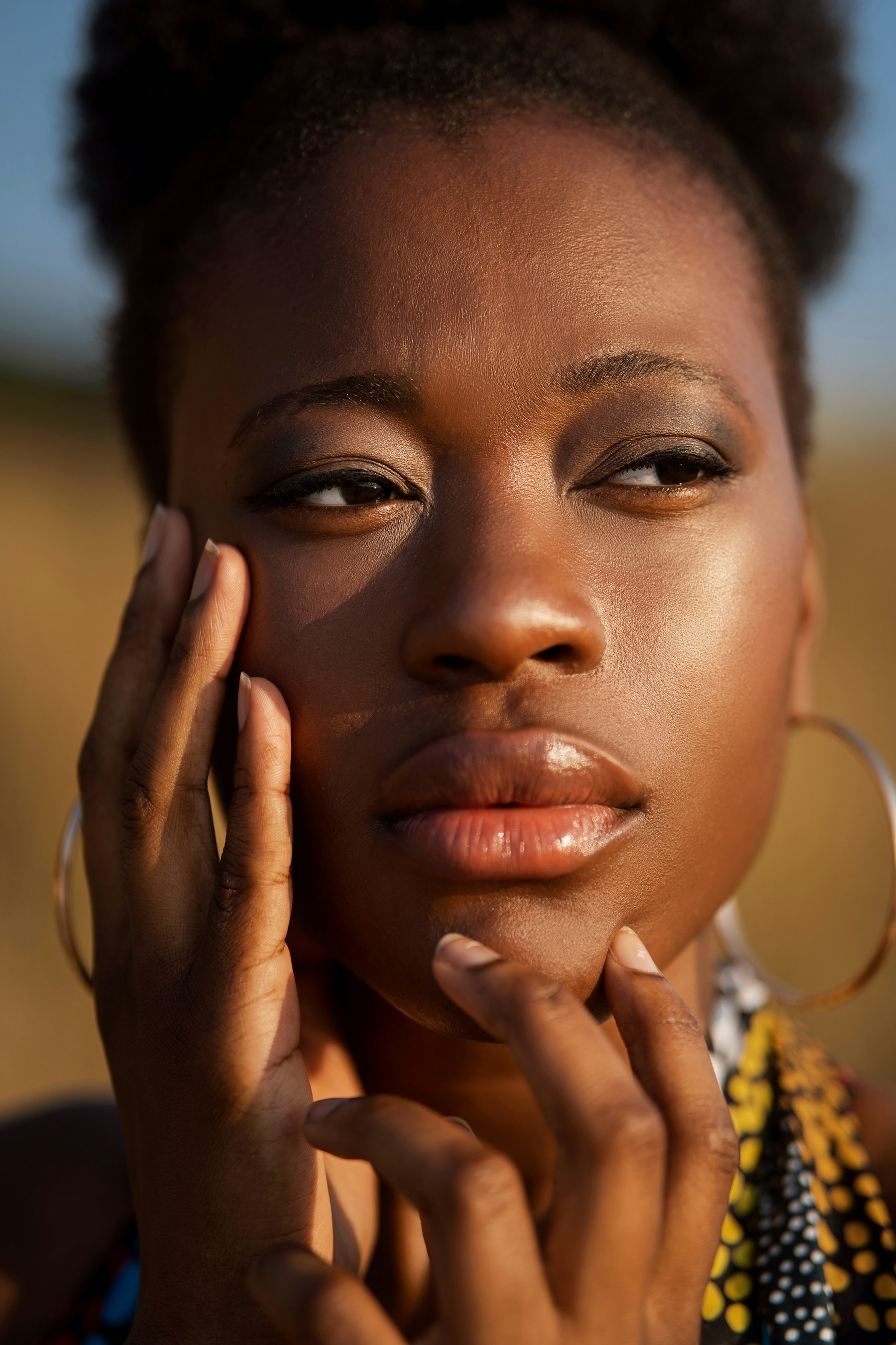 Editorial portrait showing diverse skin tones, illustrating that electrolysis is safe for every complexion